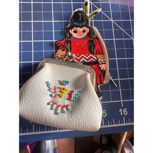 Native American Coin Purses tourist souvenir 2 pieces. 211